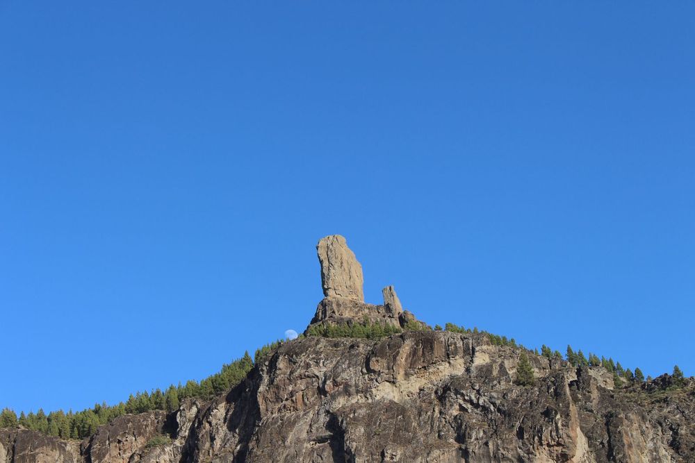 El Roque Nublo, en la cumbre de Gran Canaria